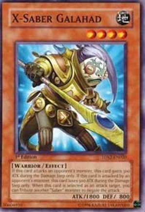 X-Saber Galahad - Common - Yu-Gi-Oh King Gaming