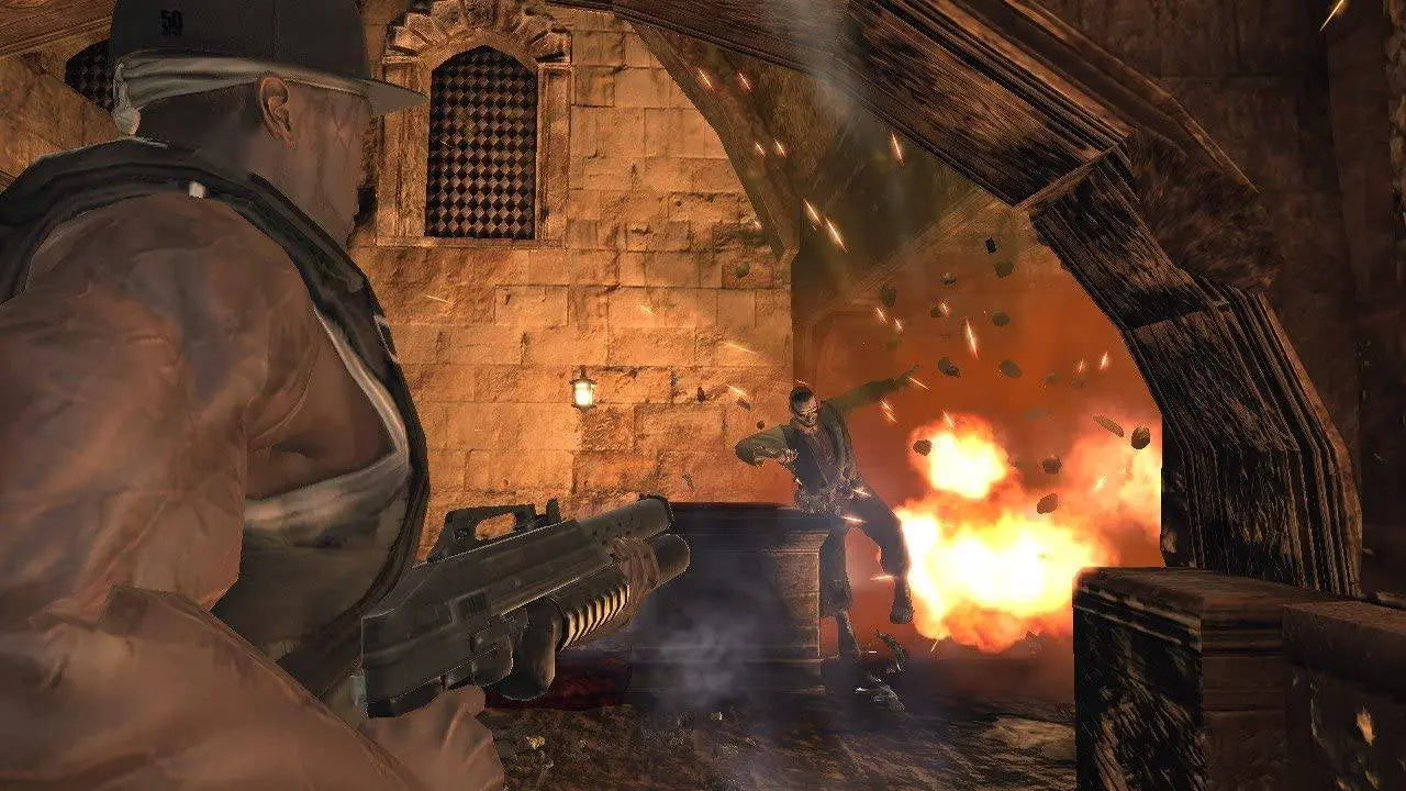 50 cent Blood on the Sand - Xbox 360 - USED COPY King Gaming