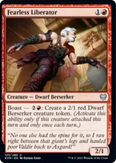 Fearless Liberator - U #135 King Gaming