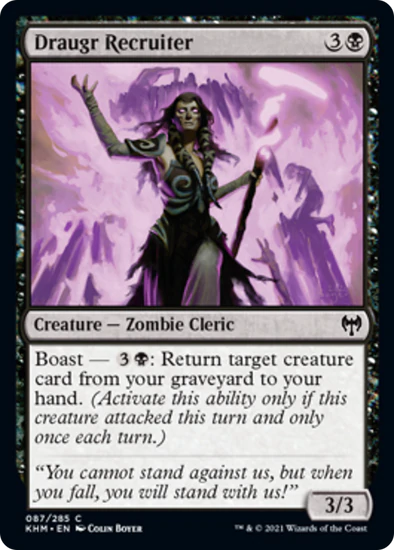 Draugr Recruiter - C #87 King Gaming