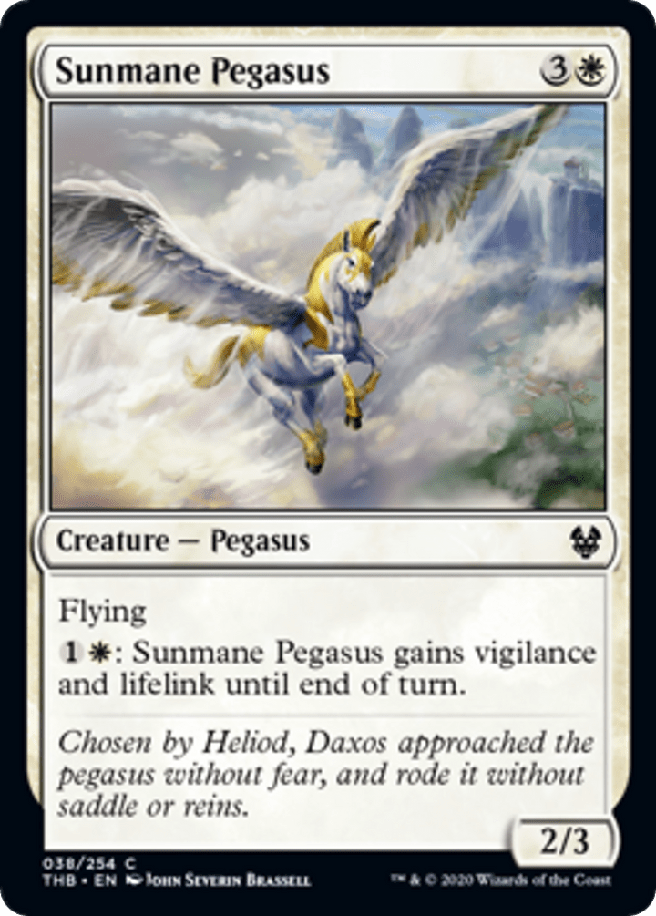 Sunmane Pegasus - NM - C King Gaming