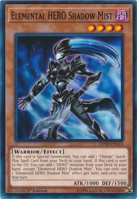Elemental HERO Shadow Mist - NM Common King Gaming