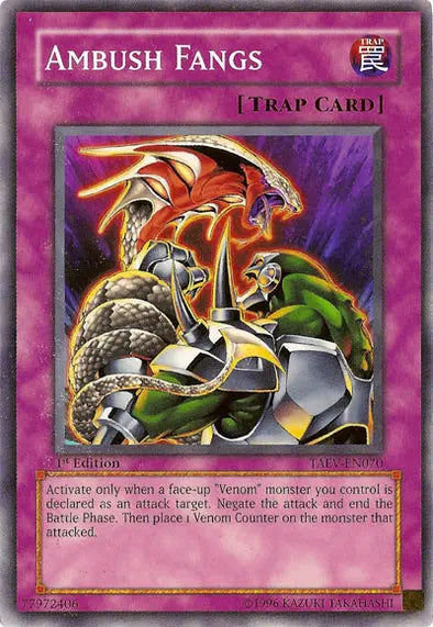 Ambush Fangs - Common - Yu-Gi-Oh King Gaming