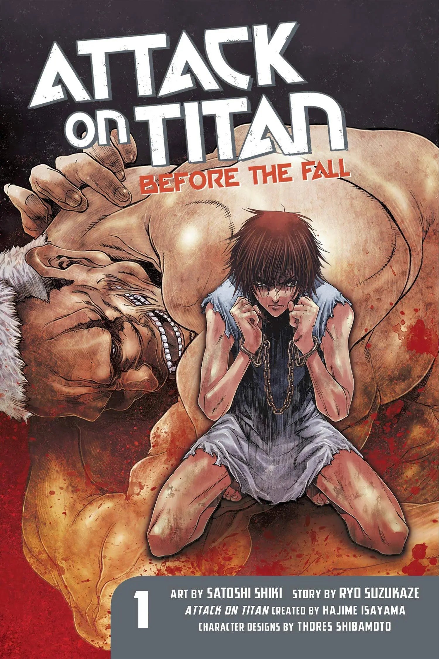 Attack on Titan: Before the Fall 1 Paperback Illustrated, March 11 2014 King Gaming