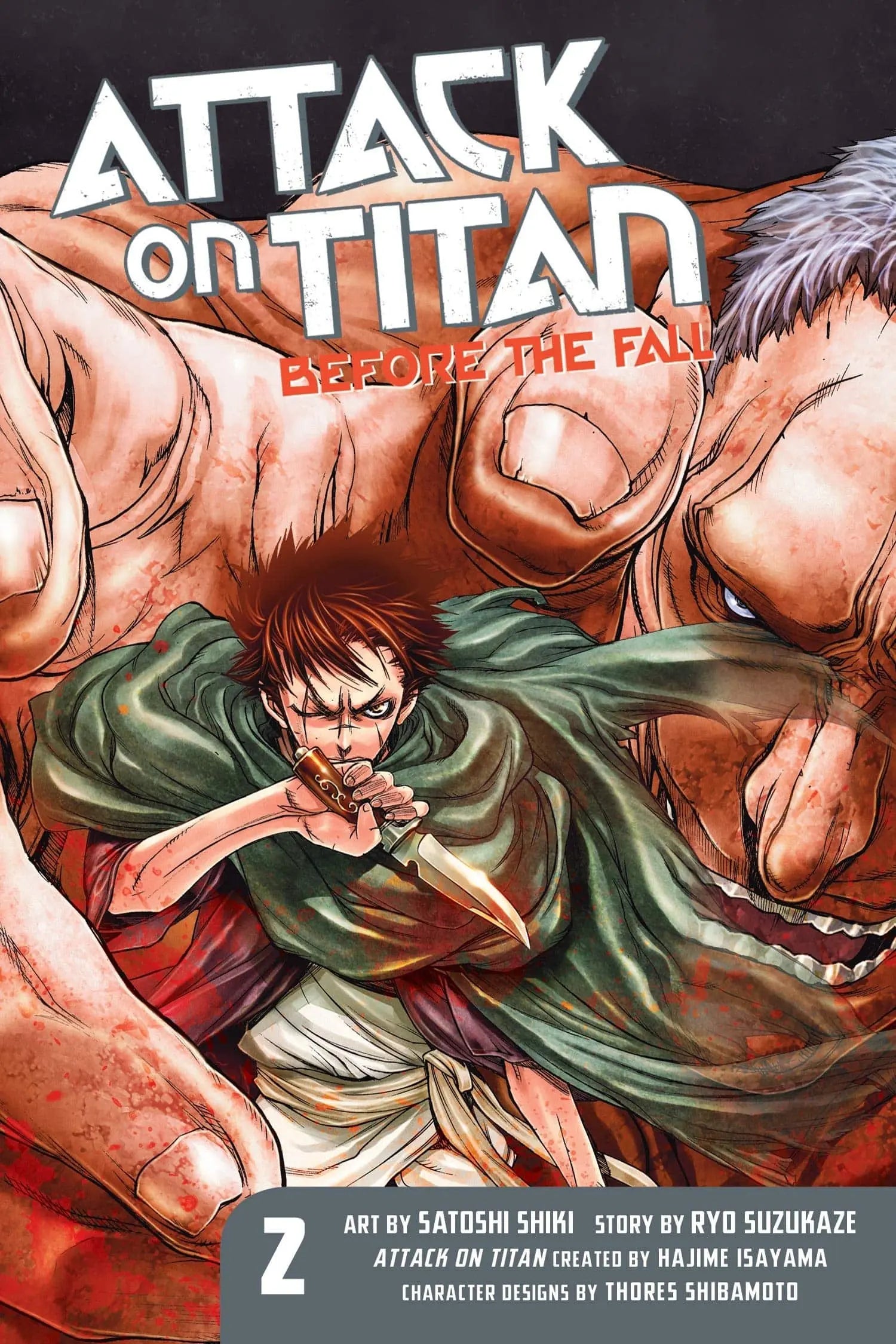 Attack on Titan: Before the Fall 2 Paperback Illustrated, Aug. 19 2014 King Gaming