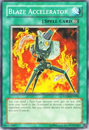 Blaze Accelerator - Common - Yu-Gi-Oh King Gaming