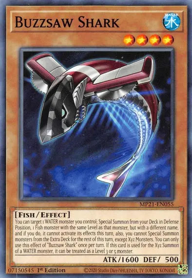 Buzzsaw Shark - Common - Yu-Gi-Oh King Gaming