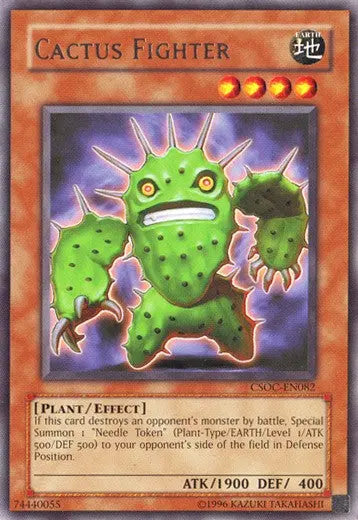 Cactus Fighter - Rare - Yu-Gi-Oh King Gaming