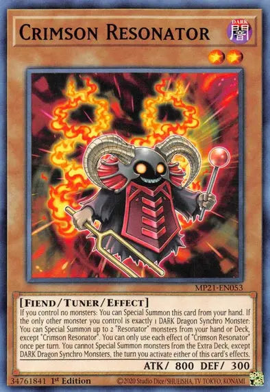 Crimson Resonator - Common - Yu-Gi-Oh King Gaming