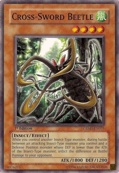 Cross-Sword Beetle - Common - Yu-Gi-Oh King Gaming