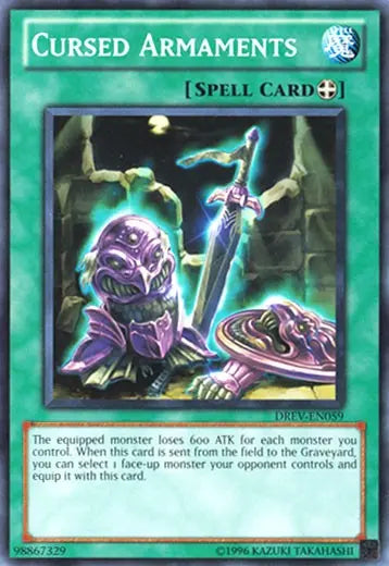 Cursed Armaments - Common - Yu-Gi-Oh King Gaming