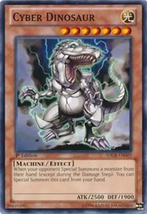 Cyber Dinosaur - Common - Yu-Gi-Oh King Gaming