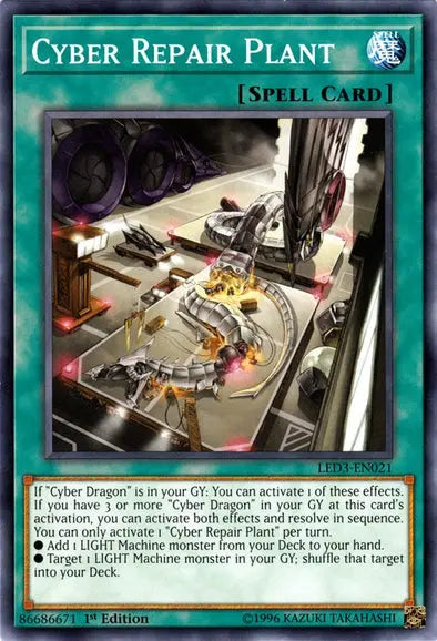 Cyber Repair Plant - Common - Yu-Gi-Oh King Gaming