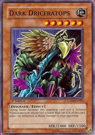 Dark Driceratops - Common - Yu-Gi-Oh King Gaming