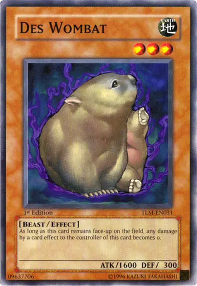 Des Wombat - Common - Yu-Gi-Oh King Gaming