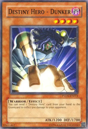 Destiny Hero - Dunker - Common - Yu-Gi-Oh King Gaming