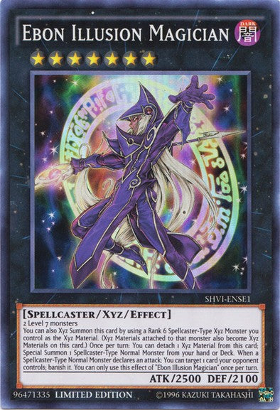 Ebon Illusion Magician - Super Rare - Yu-Gi-Oh King Gaming