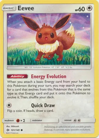 Eevee - 101/149 - Common King Gaming