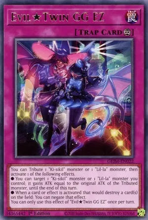 Evil Twin GG EZ - Rare - Yu-Gi-Oh King Gaming