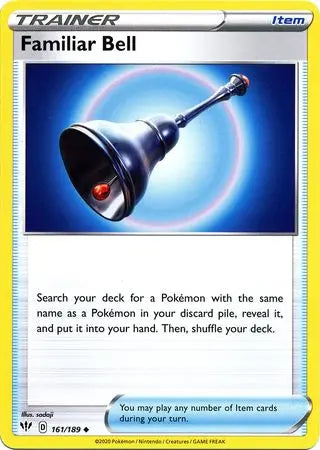 Familiar Bell - 161/189 - Uncommon King Gaming