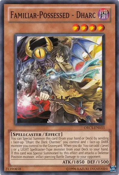 Familiar-Possessed - Dharc - Common - Yu-Gi-Oh King Gaming