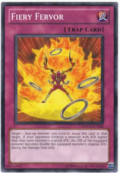 Fiery Fervor - Common - Yu-Gi-Oh King Gaming