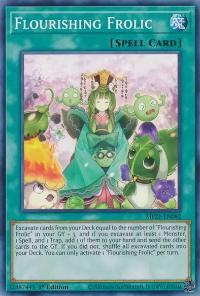Flourishing Frolic - Common - Yu-Gi-Oh King Gaming