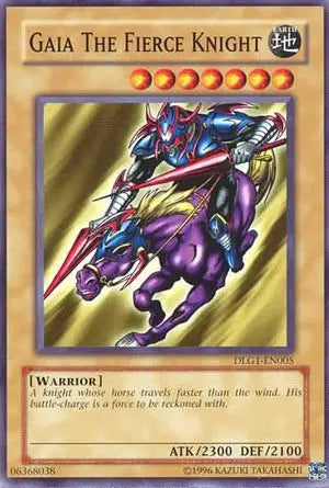 Gaia The Fierce Knight - Common - Yu-Gi-Oh King Gaming