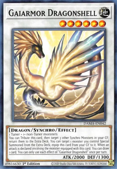 Gaiarmor Dragonshell - Common - Yu-Gi-Oh King Gaming