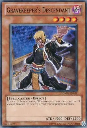 Gravekeeper's Descendant - Common - Yu-Gi-Oh King Gaming