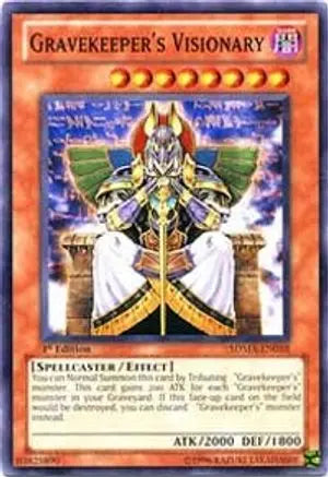 Gravekeeper's Visionary - Common - Yu-Gi-Oh King Gaming