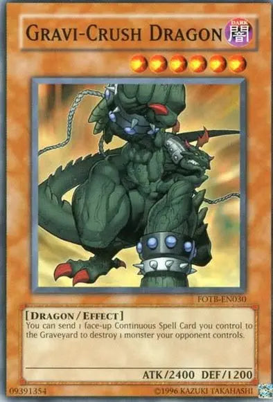 Gravi-Crush Dragon - Common - Yu-Gi-Oh King Gaming