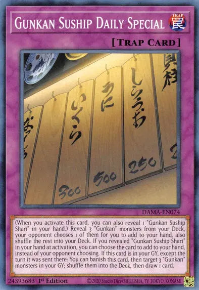 Gunkan Suship Daily Special - Common - Yu-Gi-Oh King Gaming