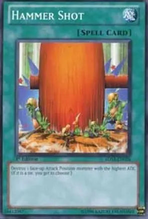 Hammer Shot - Common - Yu-Gi-Oh King Gaming