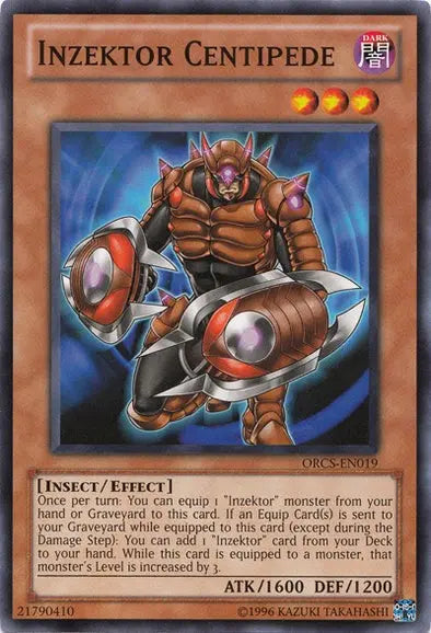 Inzektor Centipede - Common - Yu-Gi-Oh King Gaming