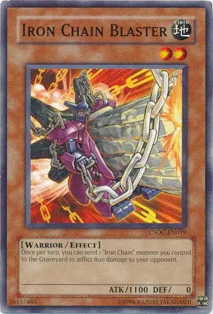 Iron-Chain Blaster - Common - Yu-Gi-Oh King Gaming