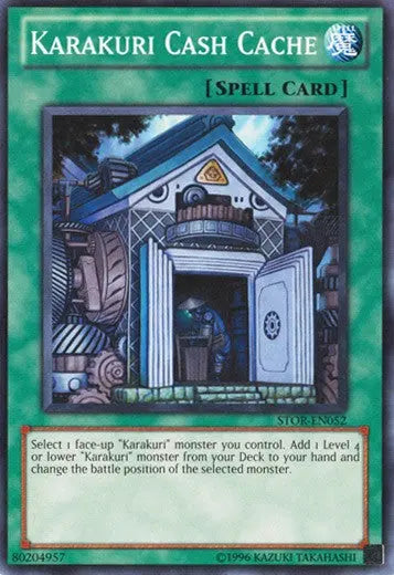 Karakuri Cash Cache - Common - Yu-Gi-Oh King Gaming