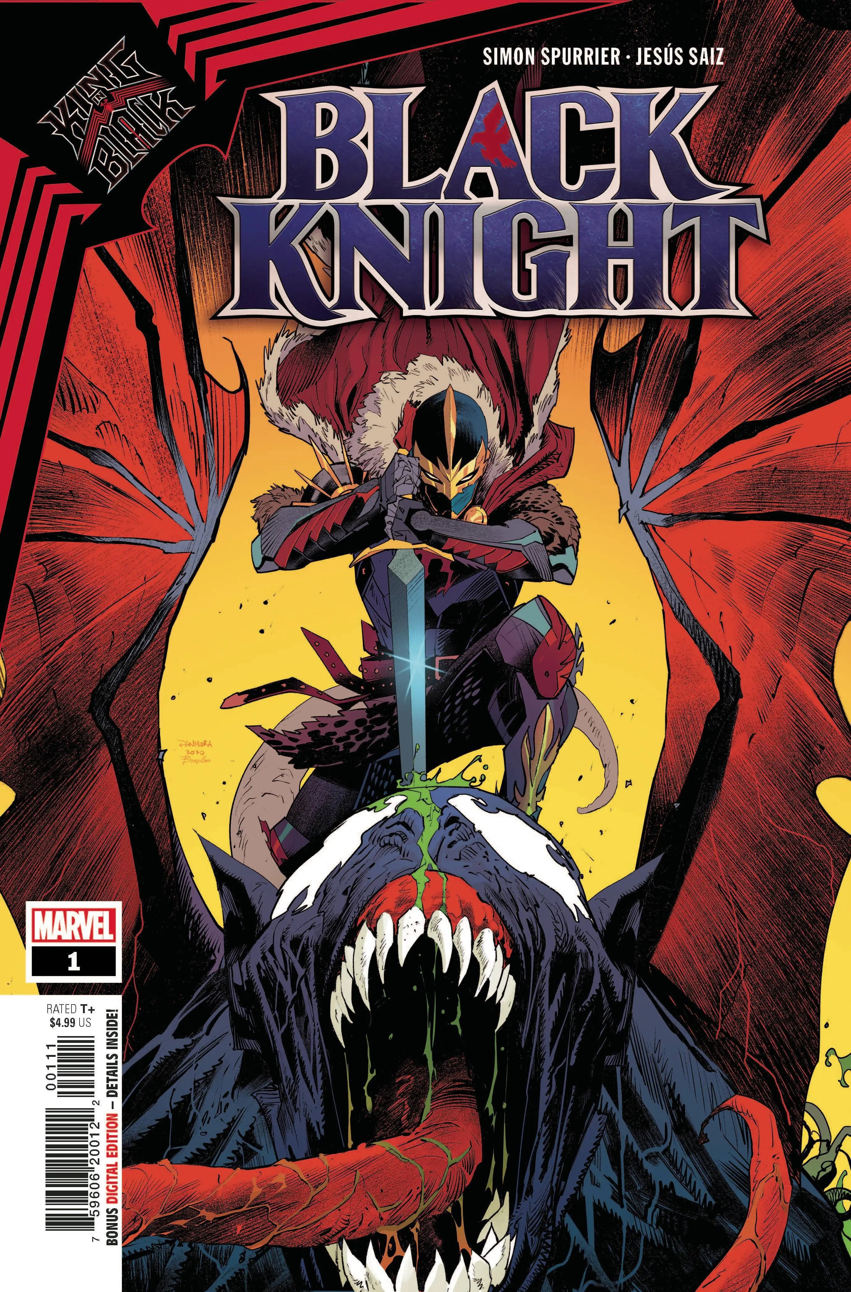 King In Black Black Knight #1 King Gaming
