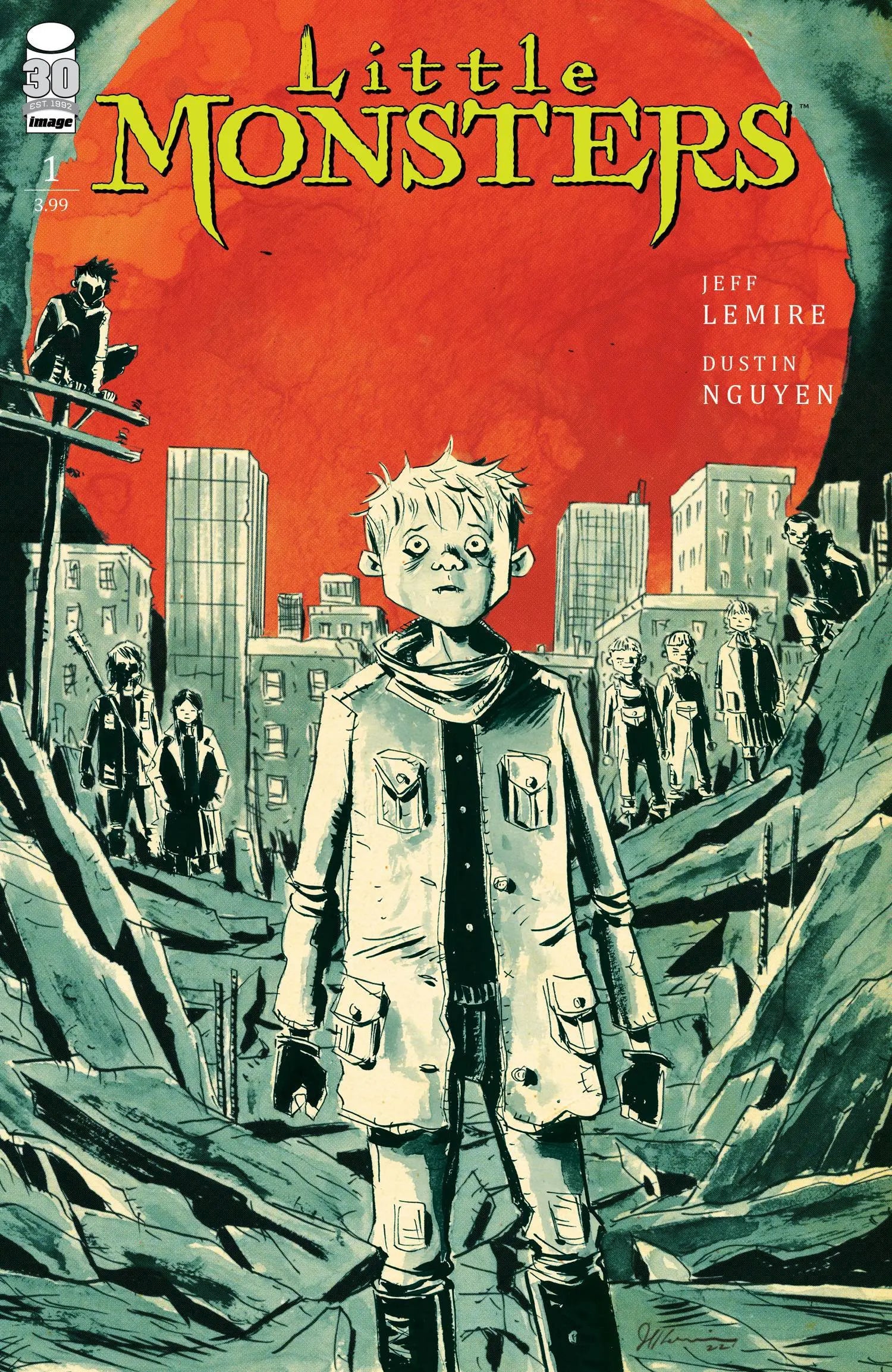 Little Monsters #1 CVR B Lemire King Gaming