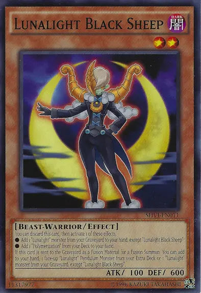 Lunalight Black Sheep - Common - Yu-Gi-Oh King Gaming