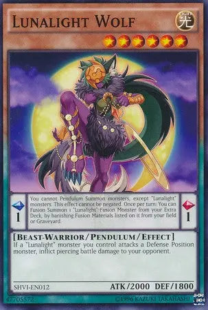 Lunalight Wolf - Common - Yu-Gi-Oh King Gaming