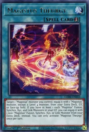 Magistus Theurgy - Rare - Yu-Gi-Oh King Gaming