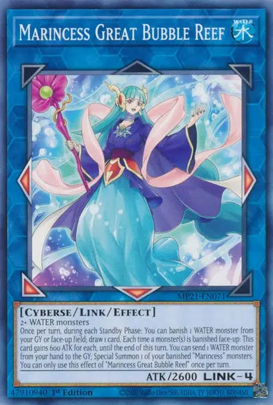 Marincess Great Bubble Reef - Common - Yu-Gi-Oh King Gaming