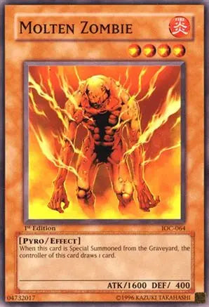 Molten Zombie - Common - Yu-Gi-Oh King Gaming