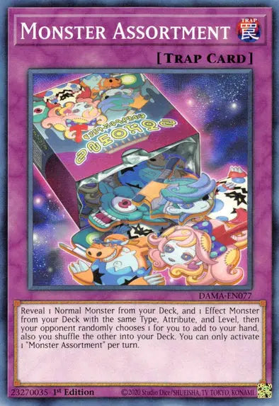 Monster Assortment - Common - Yu-Gi-Oh King Gaming