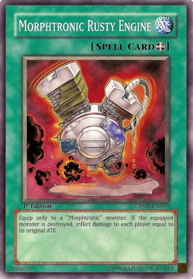 Morphtronic Rusty Engine - Common - Yu-Gi-Oh King Gaming