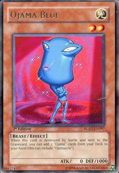 Ojama Blue - Rare - Yu-Gi-Oh King Gaming