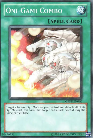 Oni-Gami Combo - Common - Yu-Gi-Oh King Gaming