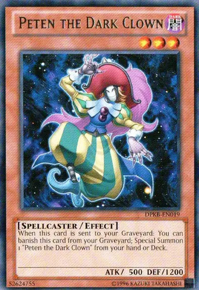 Peten The Dark Clown - Rare - Yu-Gi-Oh King Gaming