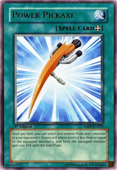 Power Pickaxe - Rare - Yu-Gi-Oh King Gaming